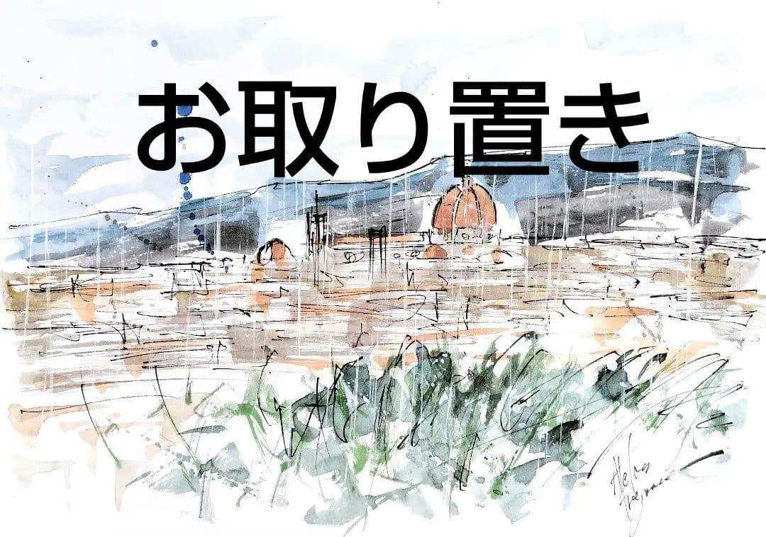 原画#3681 フィレンツェ　雨　イタリア　水彩画　風景画　ドローイング　アート 原画#3681 フィレンツェ 雨 イタリア 水彩画 風景画 ドローイング