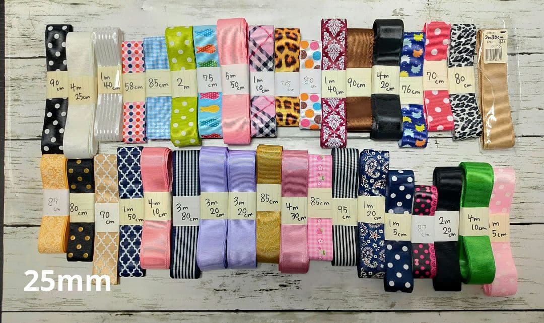 グログランリボン 大量！！ 総メーター220m越え！ リボンまとめ売り