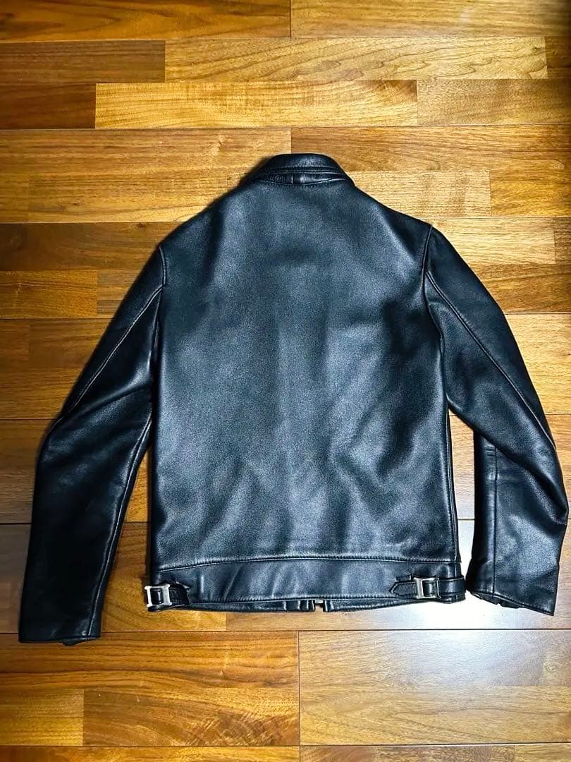 666 シングル ライダース シドジャン 36 英国製 シープスキンの通販は