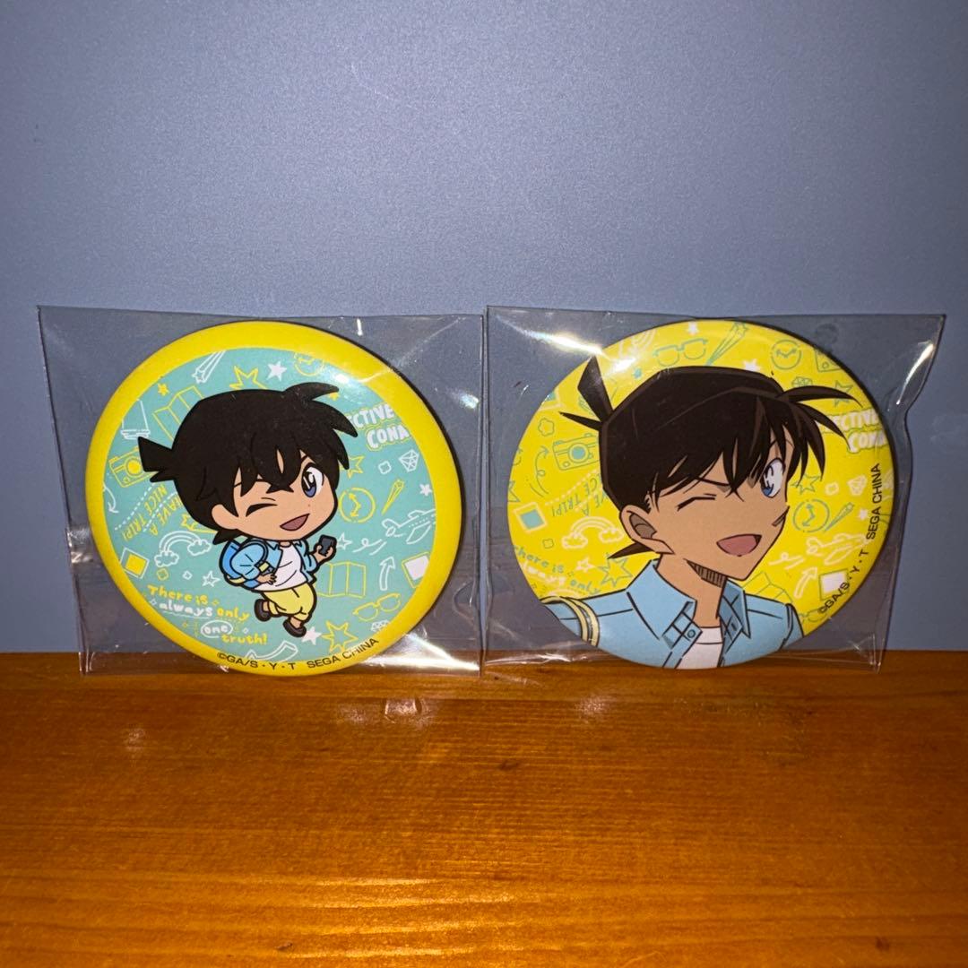 名探偵コナン 工藤新一 缶バッチ - メルカリ