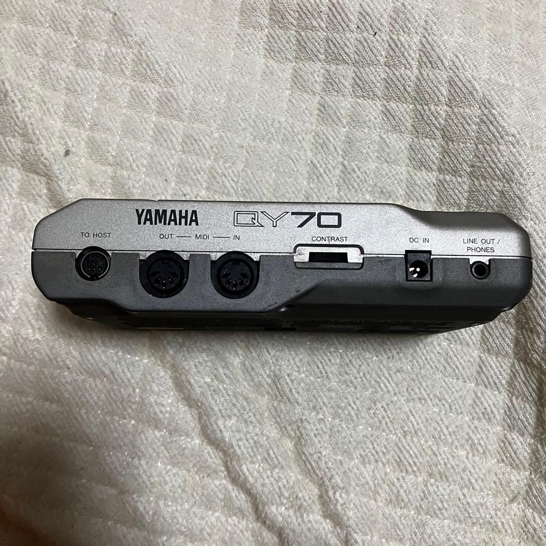 本体のみ、画面やけあり]YAMAHA ヤマハ QY70 音源モジュール
