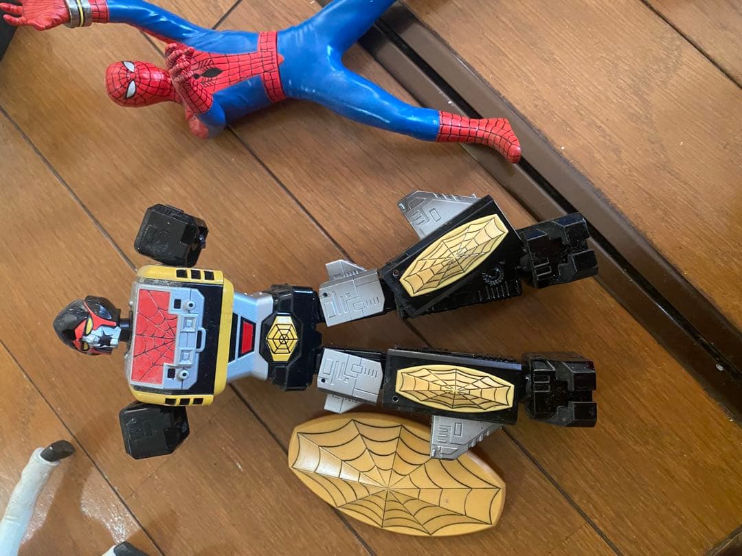 超合金魂 GXー33 レオパルドン&スパイダーマン　ジャンク