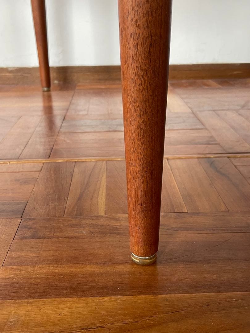 北欧 ヴィンテージ チーク エクステンション ダイニング テーブル