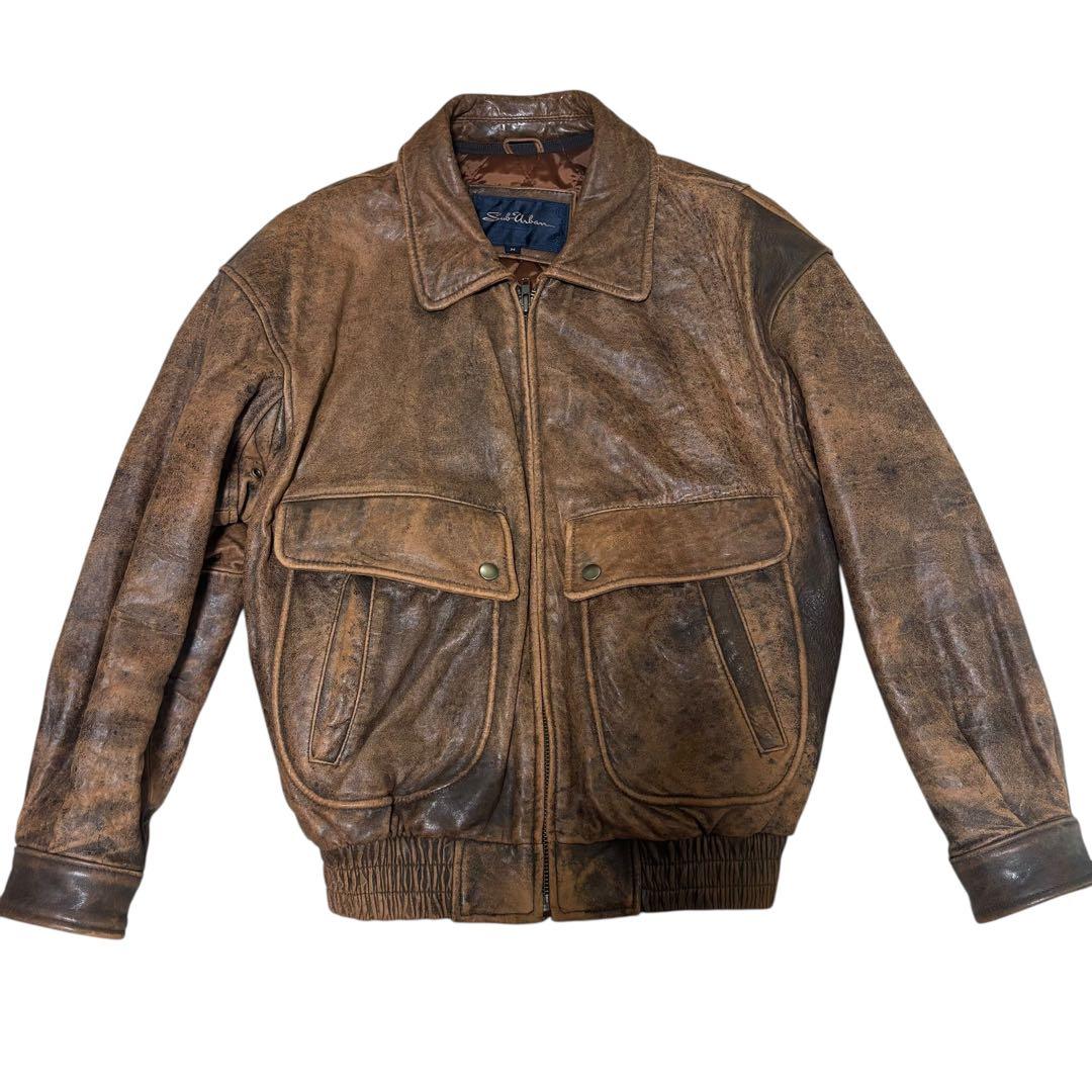 かみさん様専用】SubUrban A-2フライトジャケット ブラウン M - メルカリ