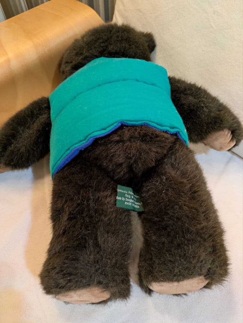 llbean teddy bear コラボ　ぬいぐるみ　ダウンベストベア 90s