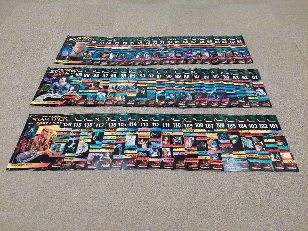 デアゴスティーニ　スタートレック　ファクトファイル全巻セット・フィギュア他