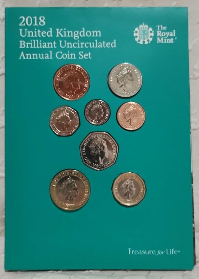 希少】2018年 英国 ロイヤルミント公式 年次記念セット