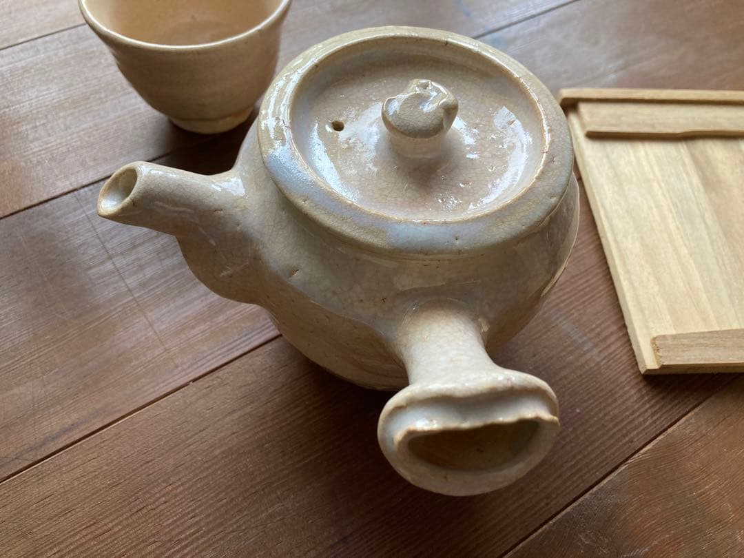 第11代 坂 高麗左衛門　番茶器揃　萩焼