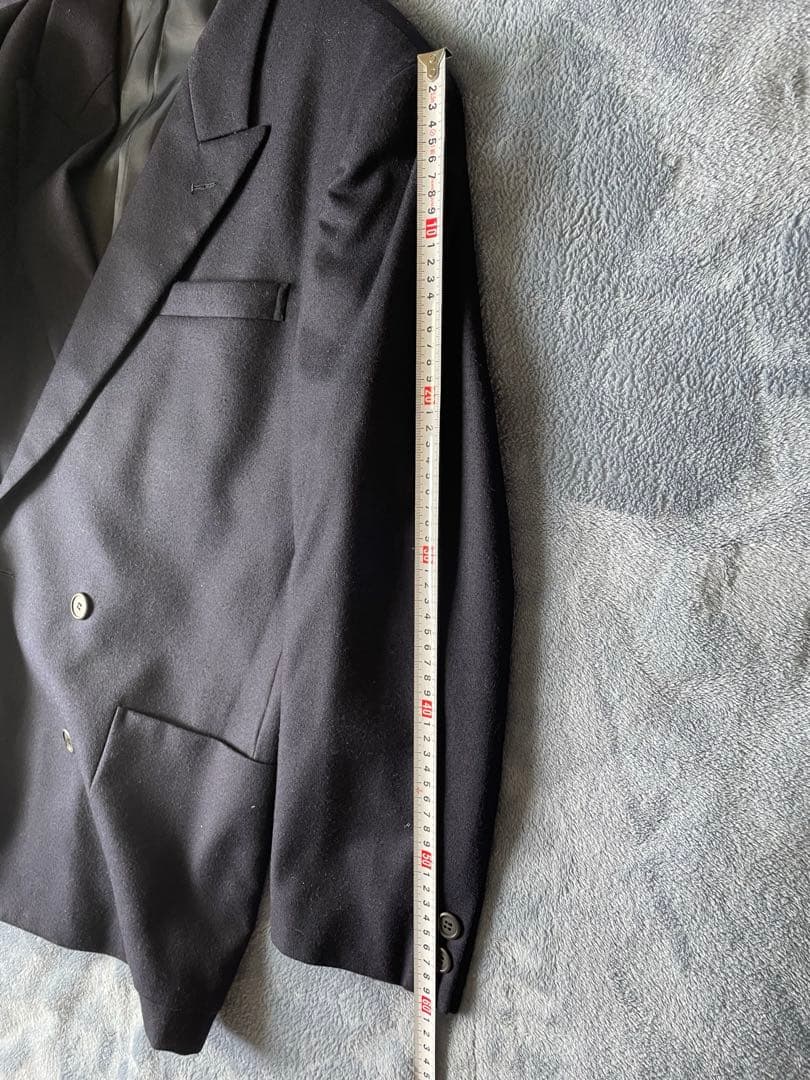 レアJR東海制服Yohji Yamamoto ダブルブレストスーツジャケット上下