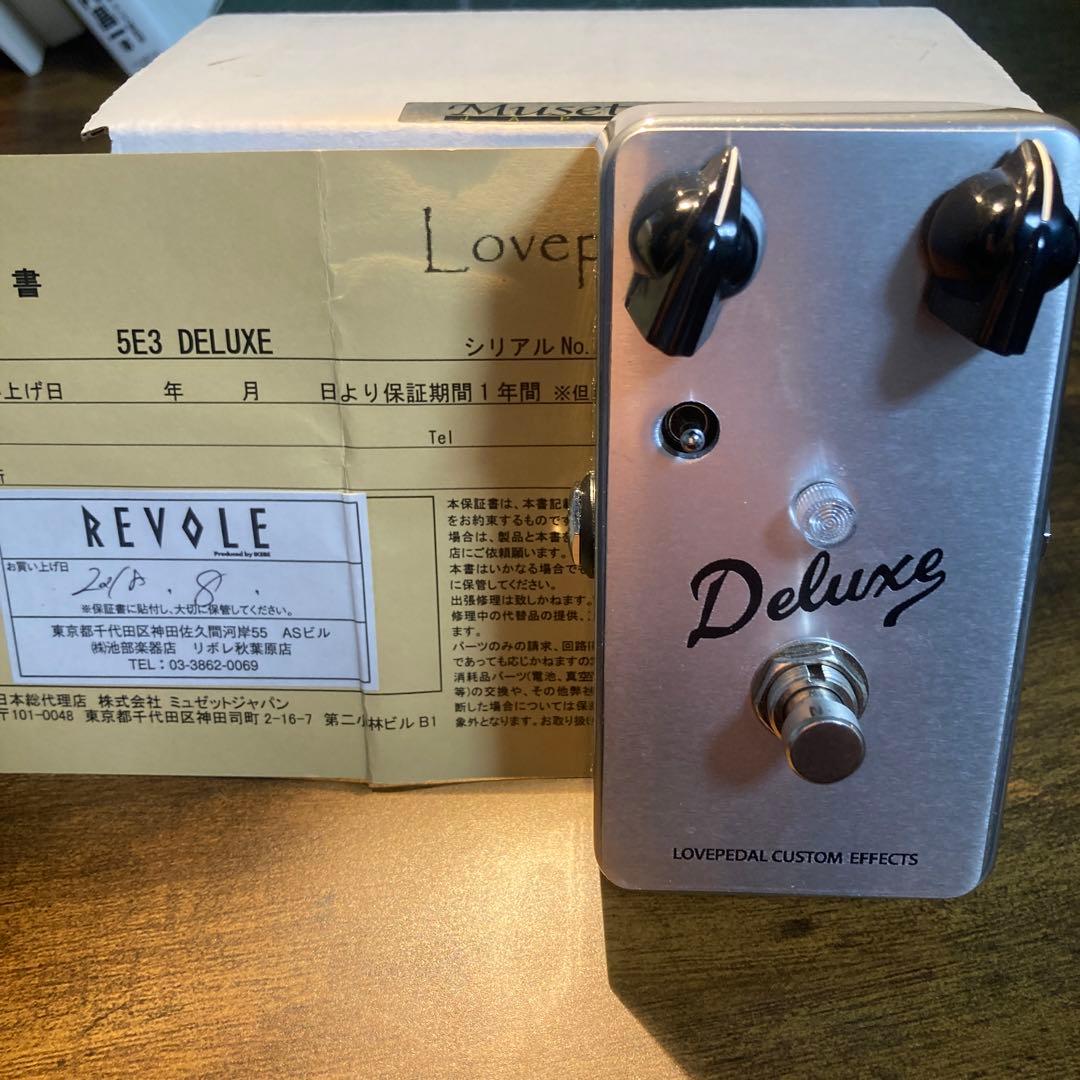 フェンダーサウンド‼️lovepedal 5E3 DELUXE❗️