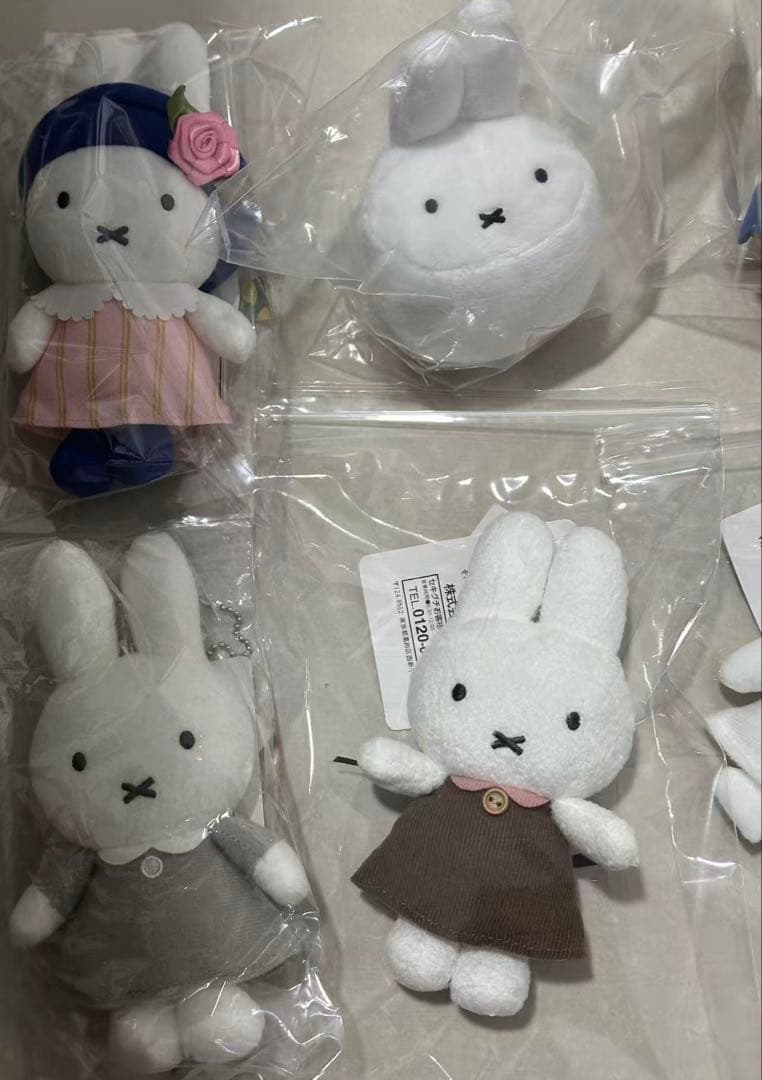 ミッフィー マスコート セット 8点 楽天市場】【 miffy グッズ