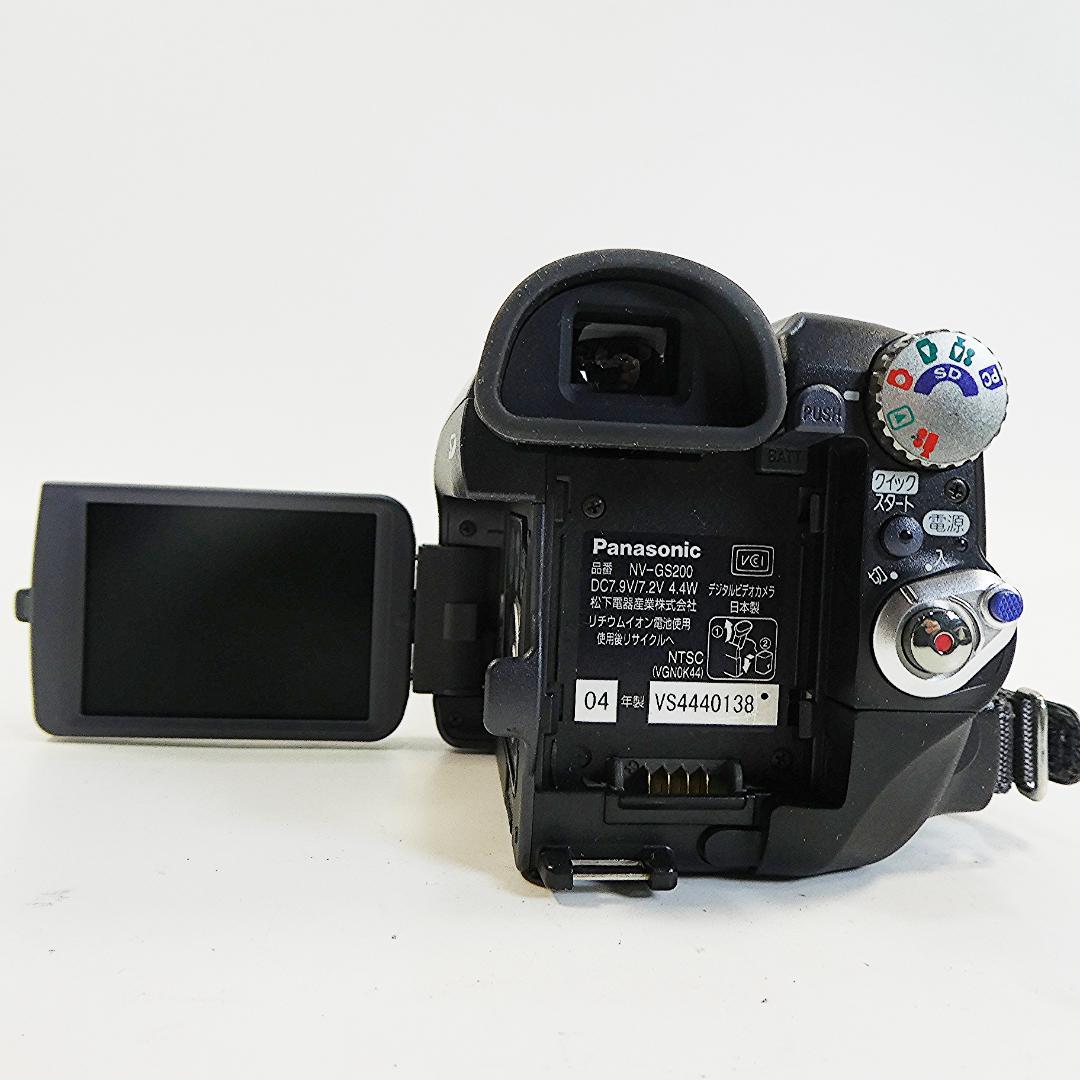 美品・動作良好 パナソニックNV-GS200 MiniDVビデオ　DVD化に最適