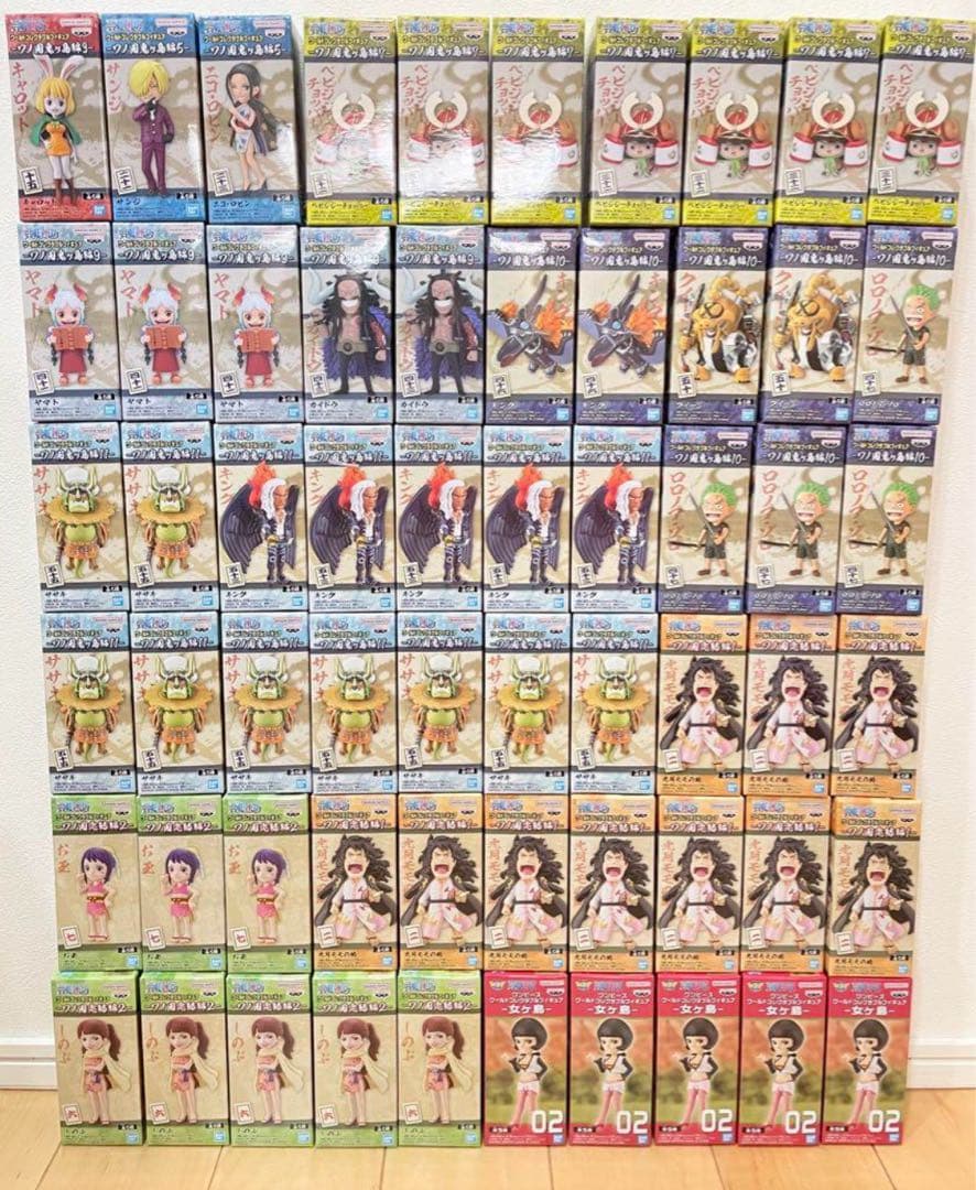 ワンピース ワーコレ ワールドコレクタブルフィギュア ワノ国 鬼ヶ島等まとめ売り Amazon.co.jp: ワンピース ワールドコレクタブルフィギュア ワノ国