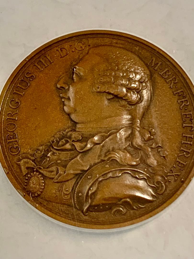 ジョージ3世 1802年 アミアンの平和 メダル