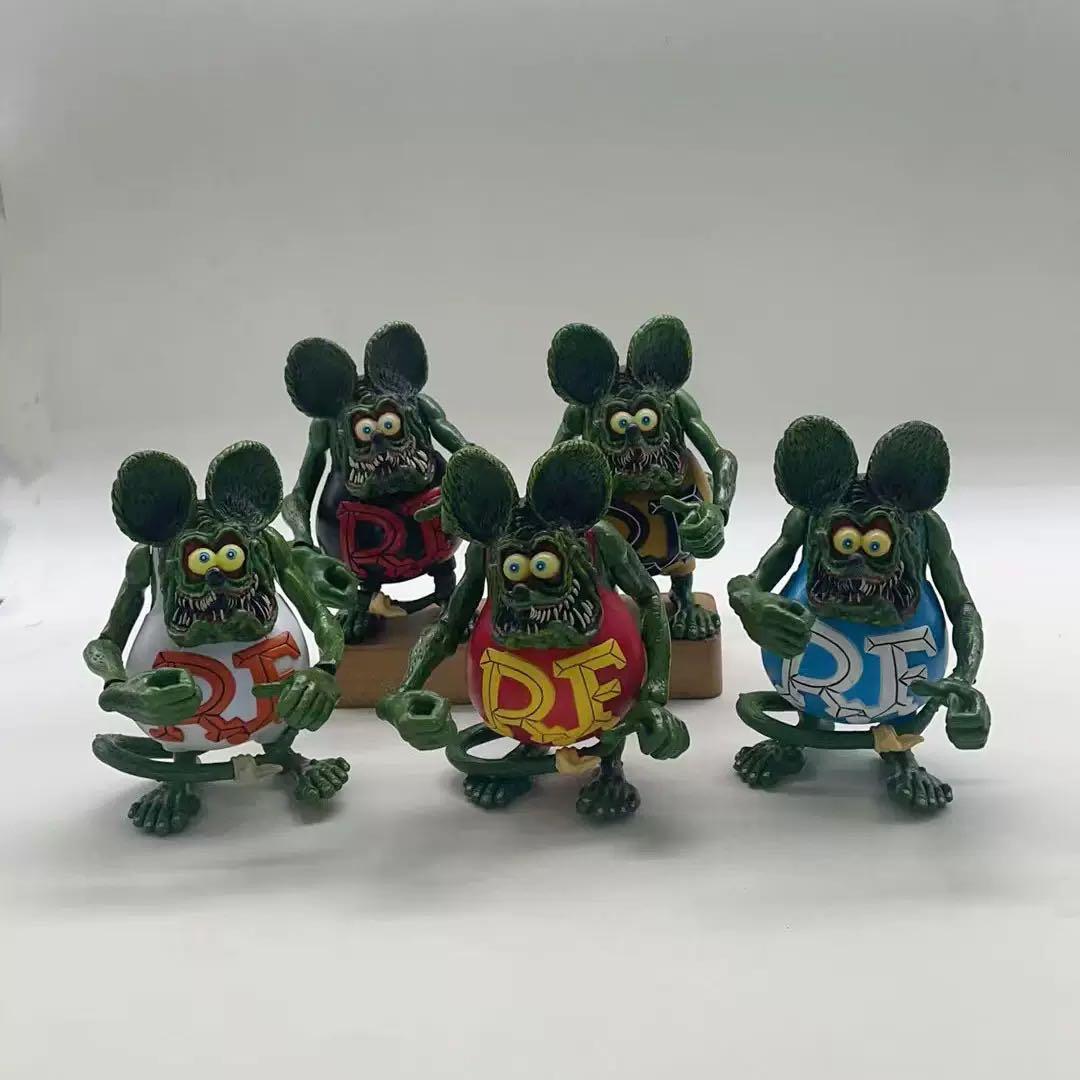 新品未開封 ラットフィンク フィギュア 手足可動式 5体セット - メルカリ