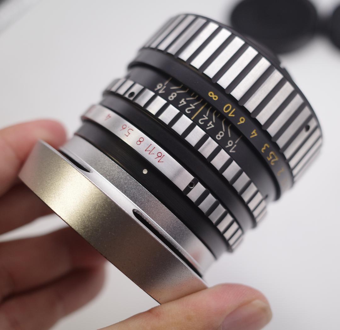 68 【希少】 後期ゼブラ 未使用 ぐるぐるボケレンズ ヘリオス44-2 M42