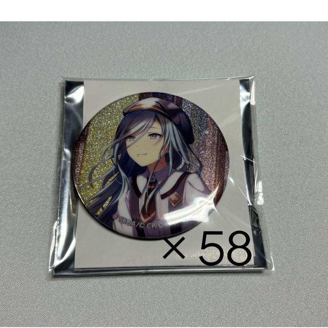 日野森 雫プロセカ32a グリッター缶バッジ