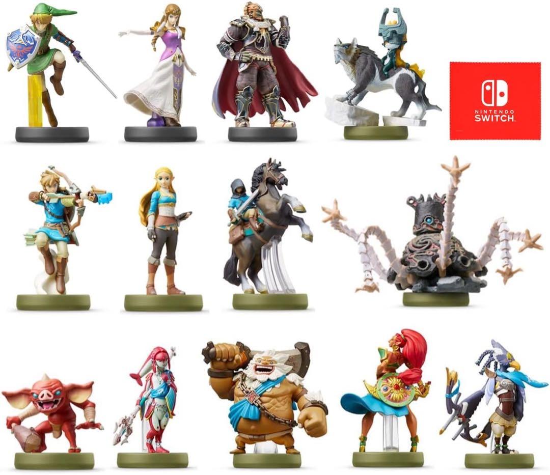 ゼルダの伝説 amiibo リンク ゼルダ 8個セット Amazon.co.jp: 【Amazon