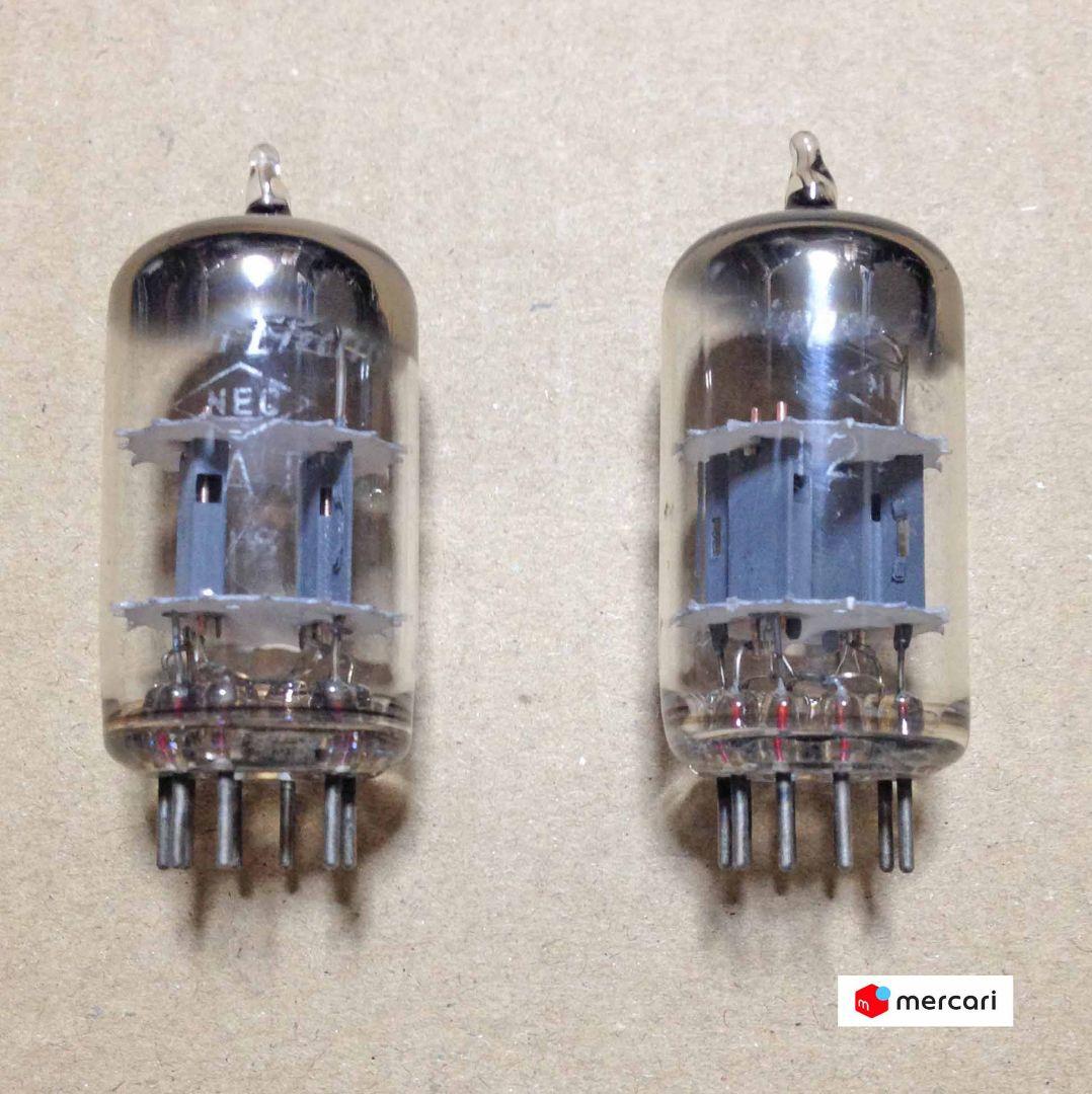 真空管 NEC製12AT7 [ジャンク扱い] 2本セット - メルカリ