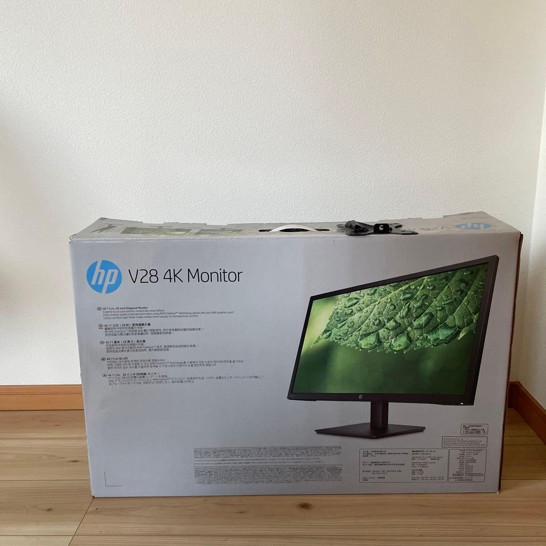 HP V28 4K 液晶モニター TA2579 HP 28インチ4Kモニター V28 HP V28 4K