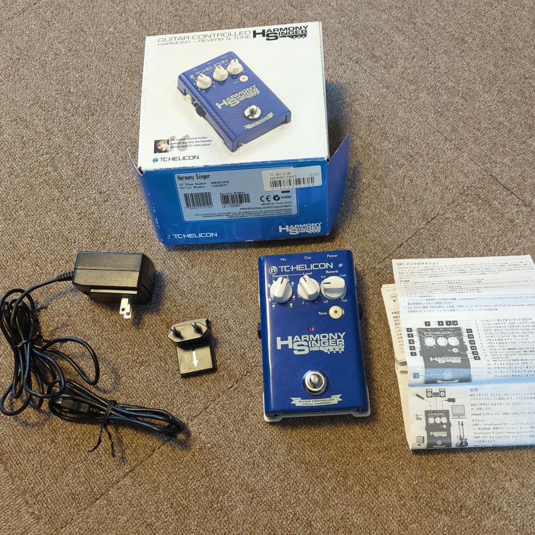 ギター TC-HELICON Harmony Singer TC Helicon Harmony Singer Effects Pedal | Music & Arts