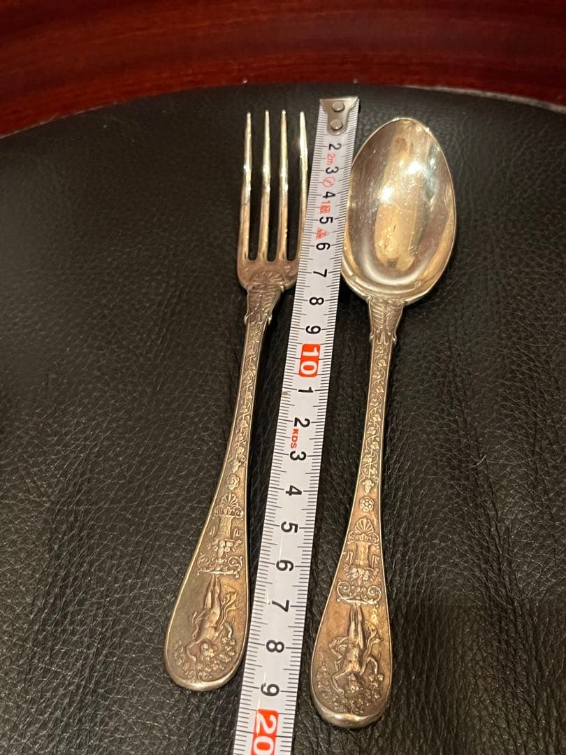 最高峰 オディオ 同意匠 カトラリー セット 純銀製950 フランス