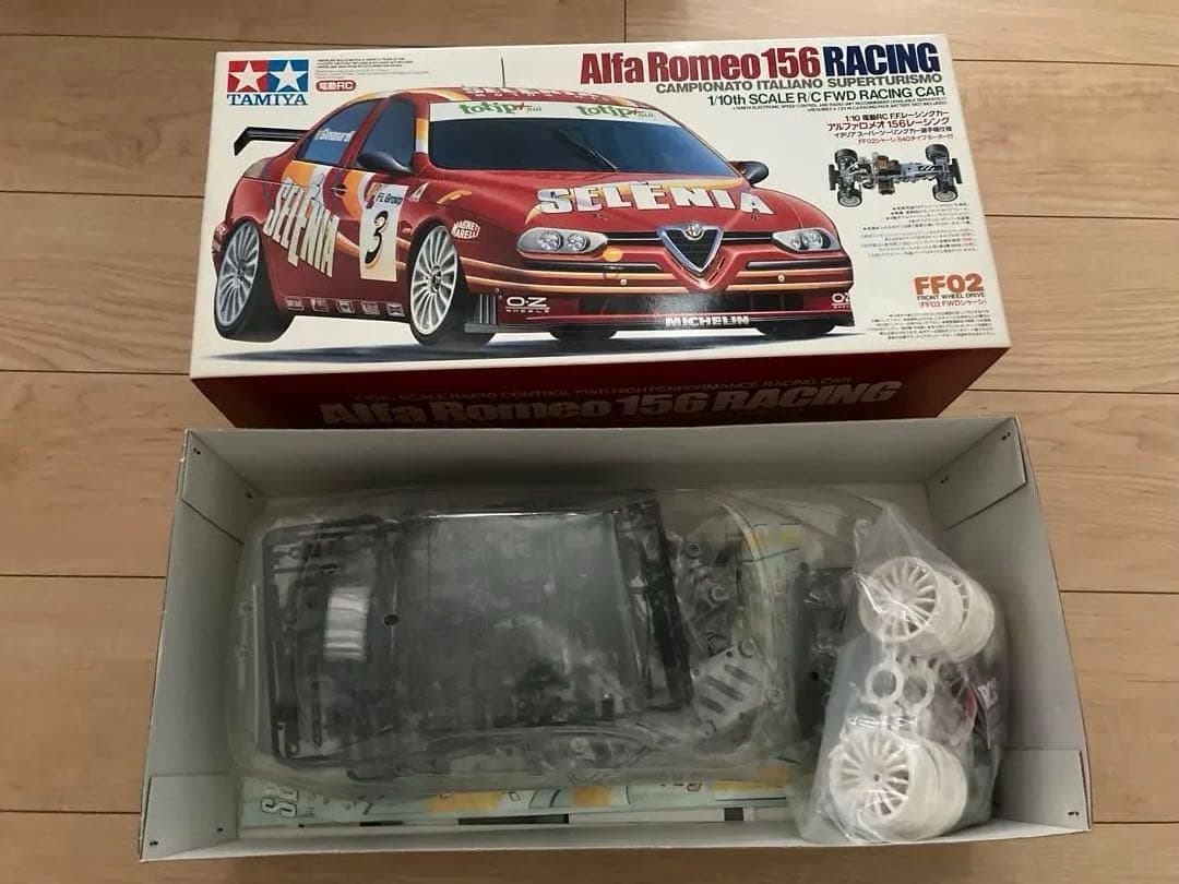 激レア 新品未使用 当時物 アルファロメオ 156 レーシング 電動RC