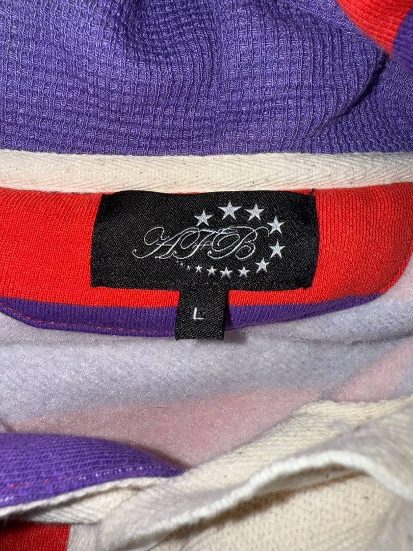 AFB BORDER HOODIE パーカー　afb