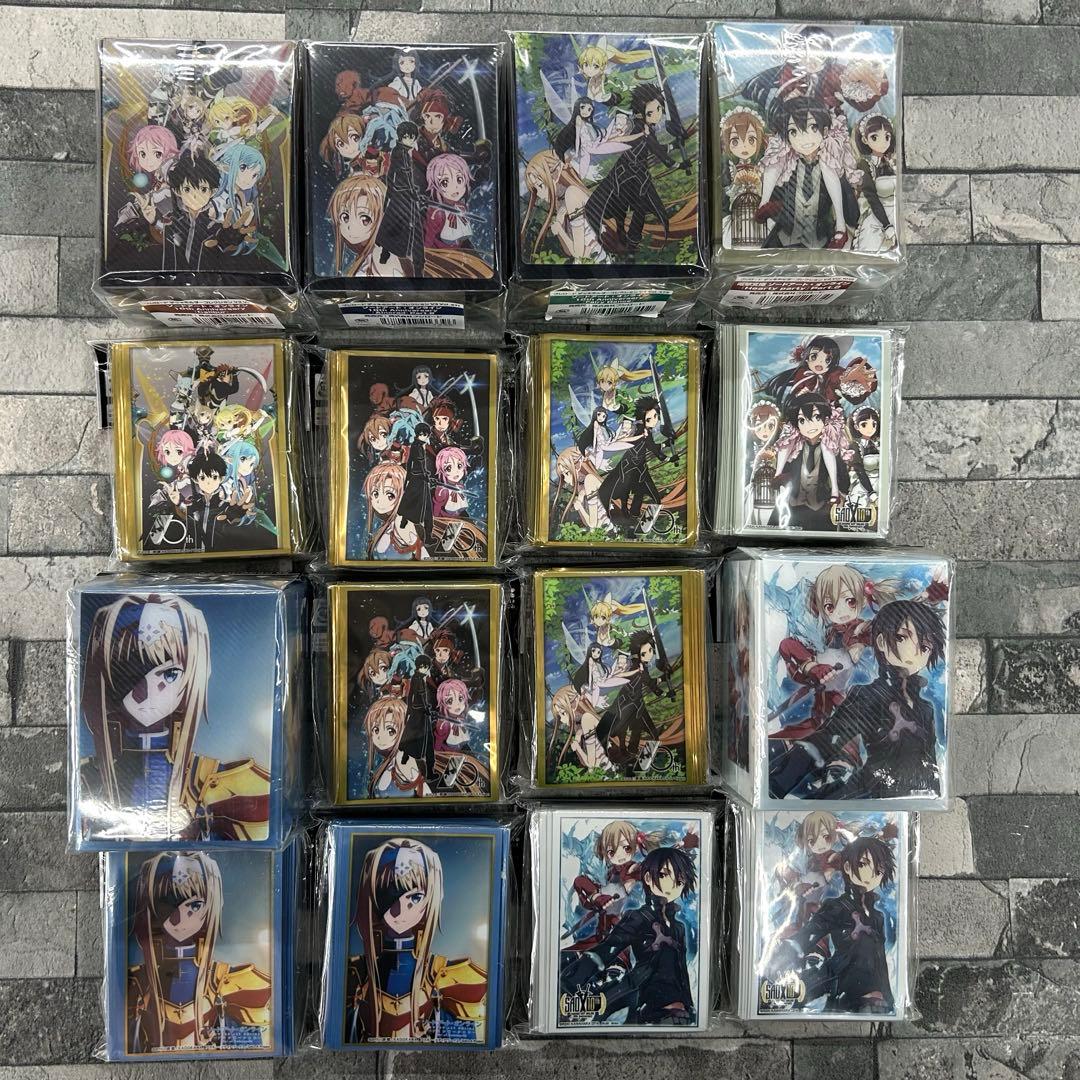 〈新品未開封〉スリーブ デッキホルダー SAO まとめ売り 第102弾 ブシロード デッキホルダーコレクションV3 Vol.470～475