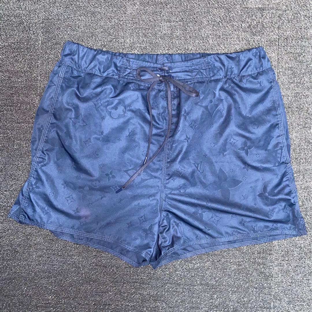 LOUIS VUITTON モノグラム 3Dポケット スイム ボード ショーツ LOUIS-VUITTON-3D-POCKET-
