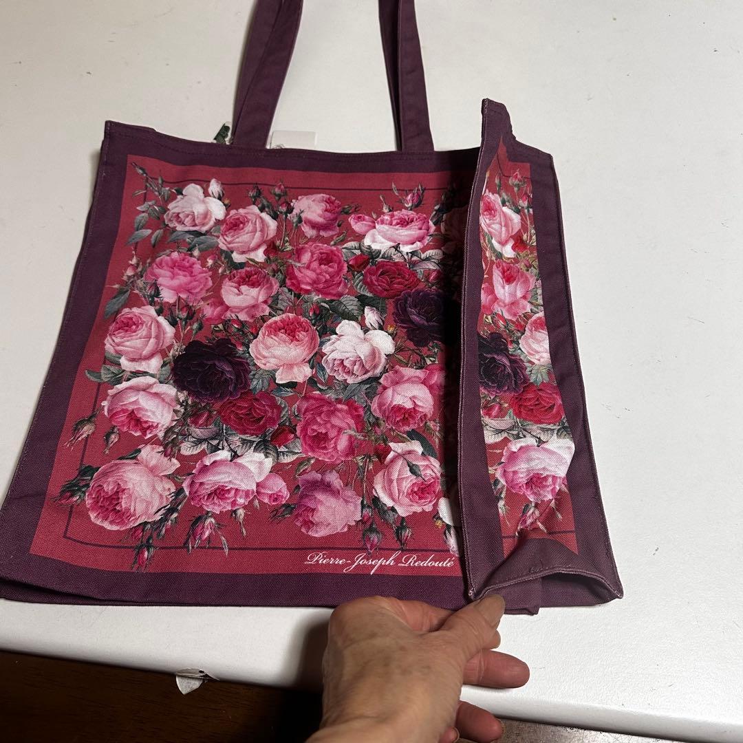 チンツ トート（革持ち手）＋エコバッグ＋香り付きカレンダーのセット