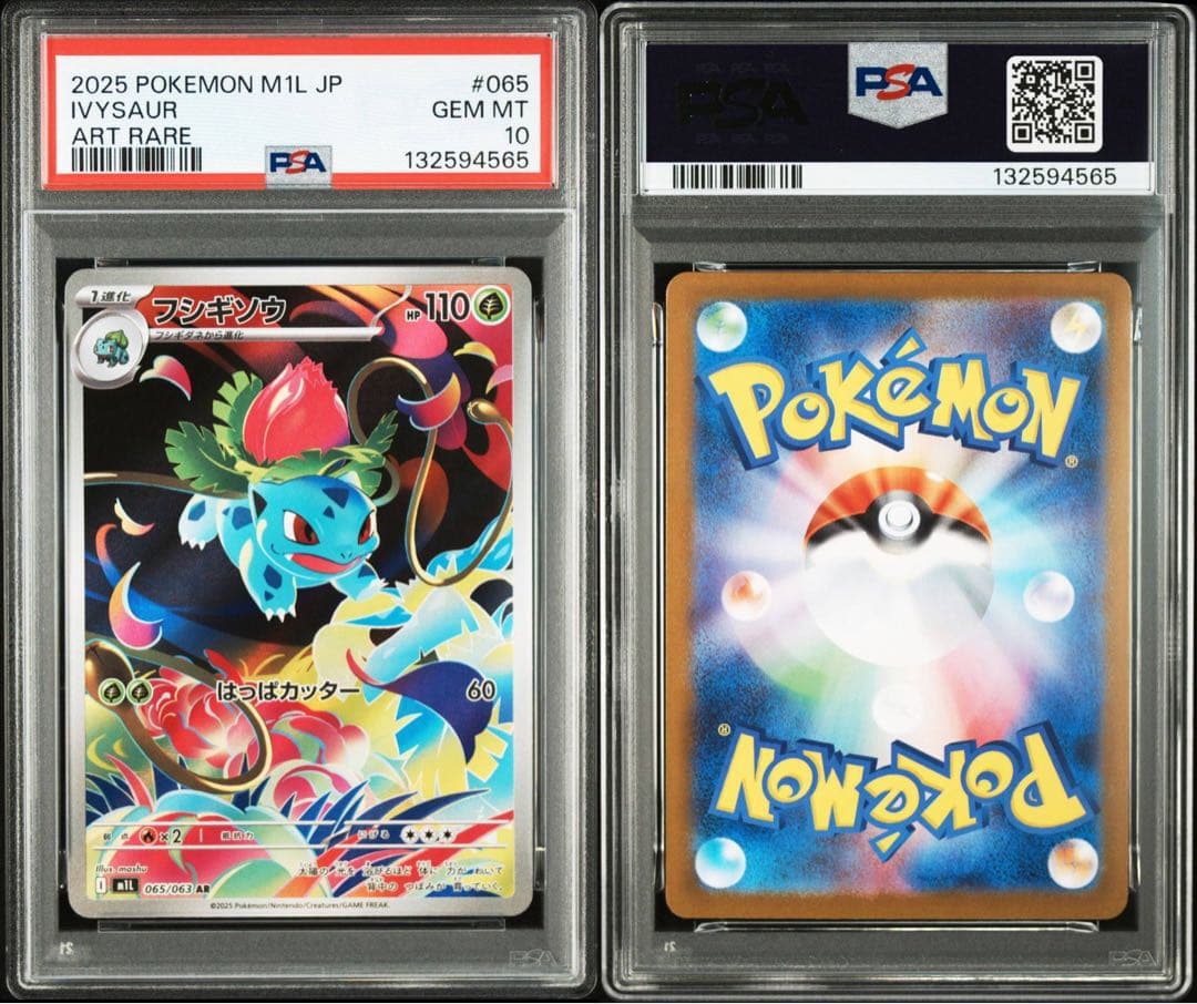 連番】メガフシギバナex sar psa10 進化ライン 6連番