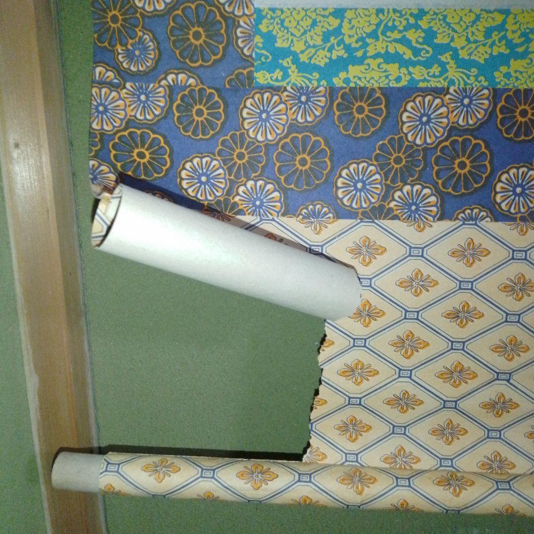 和風 掛け軸 花柄デザイン 藤娘 掛け軸