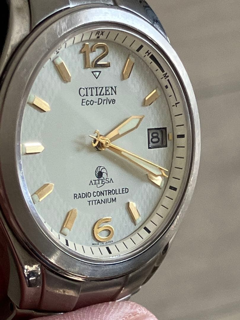 稼働品／CITIZEN ATTESA Eco-Drive H410 アテッサ