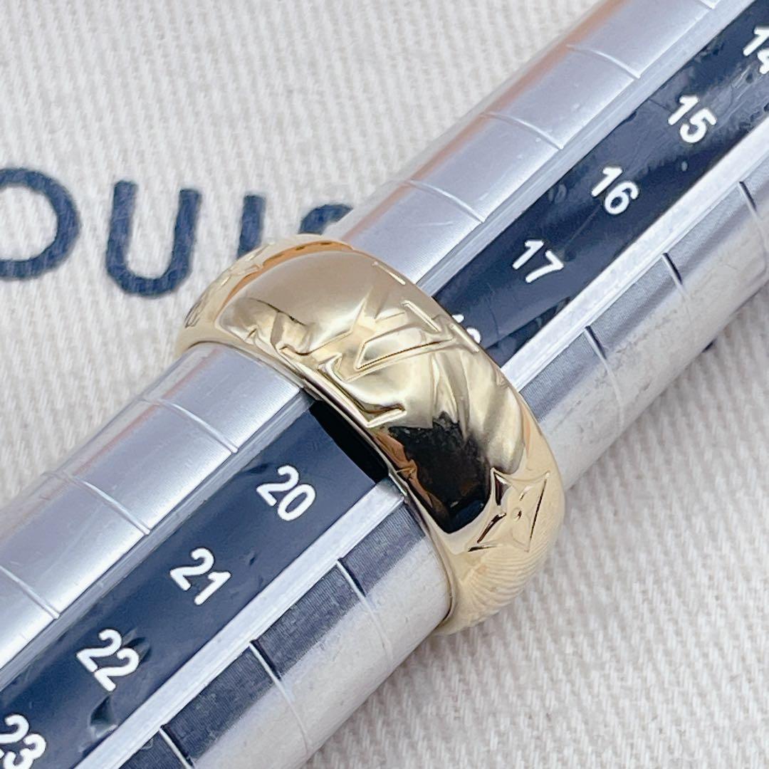 LOUIS VUITTON リング　モノグラム　ネックレス　ゴールド