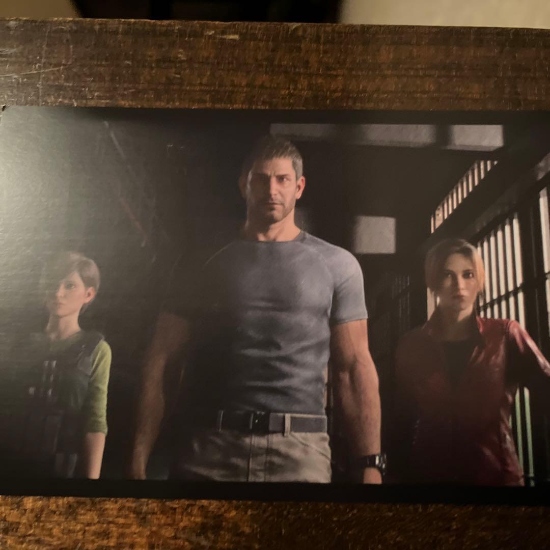 バイオハザード クリス クレア レベッカ ポストカード 特典 RED 東京