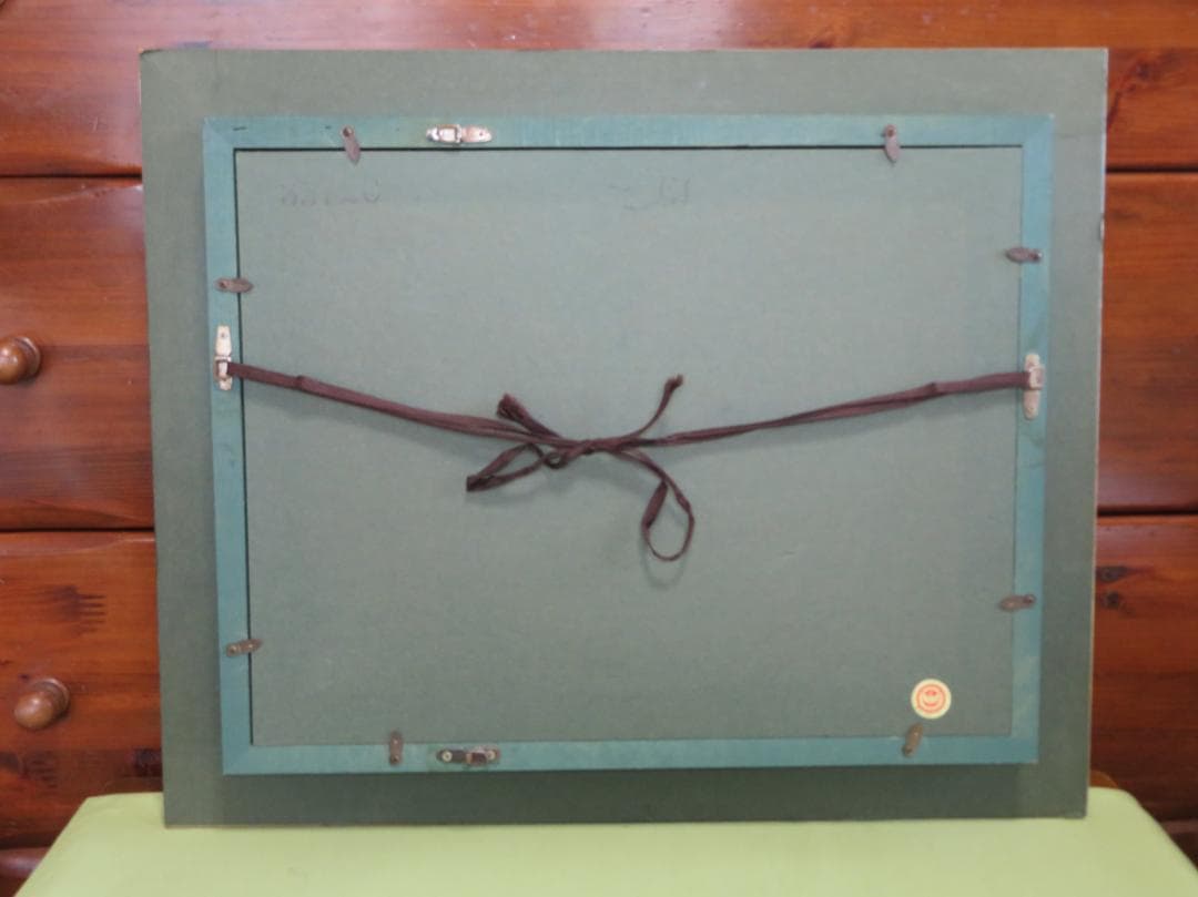 ◆ 畑中克仁　「ギリシャ（ミコノス島）」　油彩F4号　 真作保証 ◆