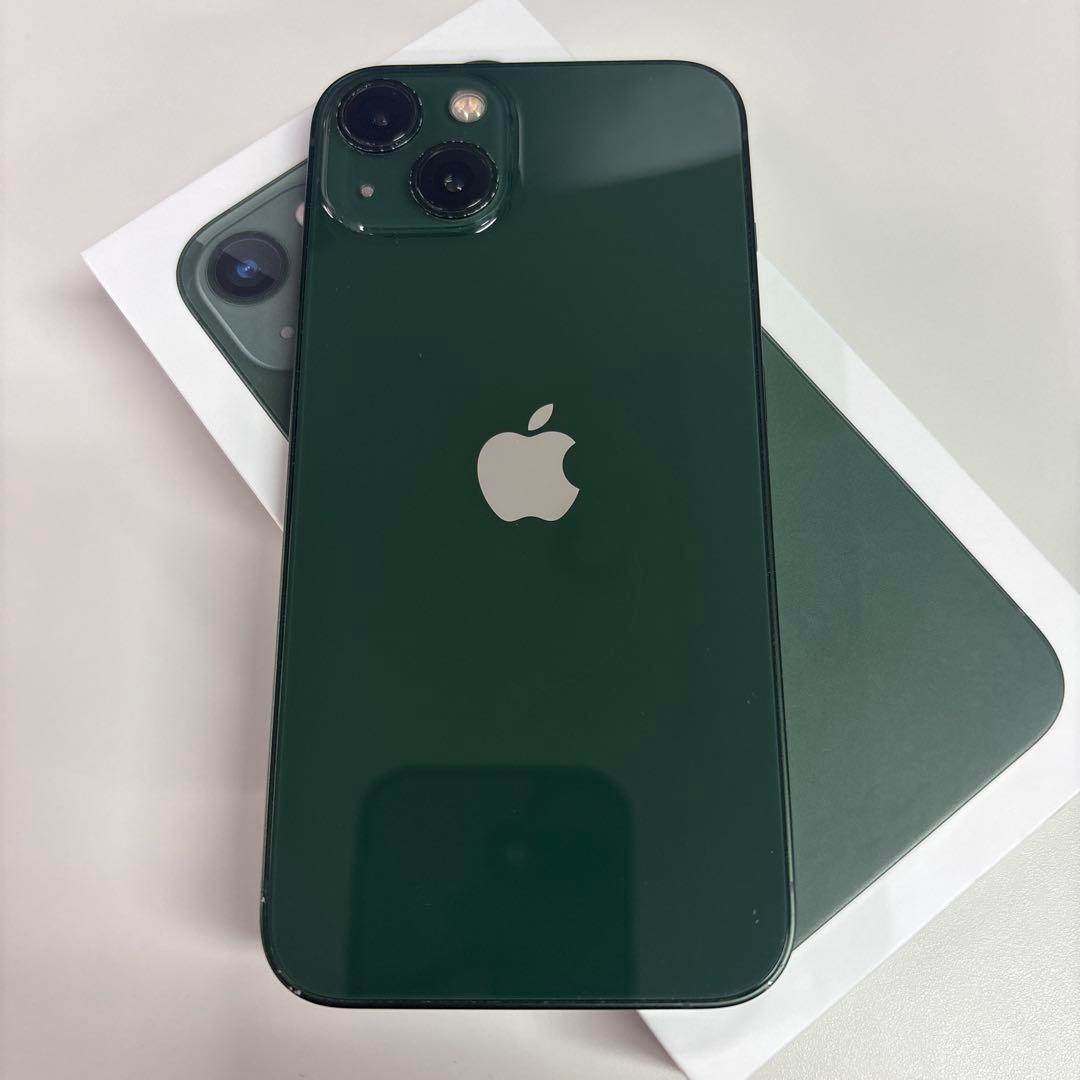 iPhone 13 256GB グリーン SIMフリー 極美品 - メルカリ