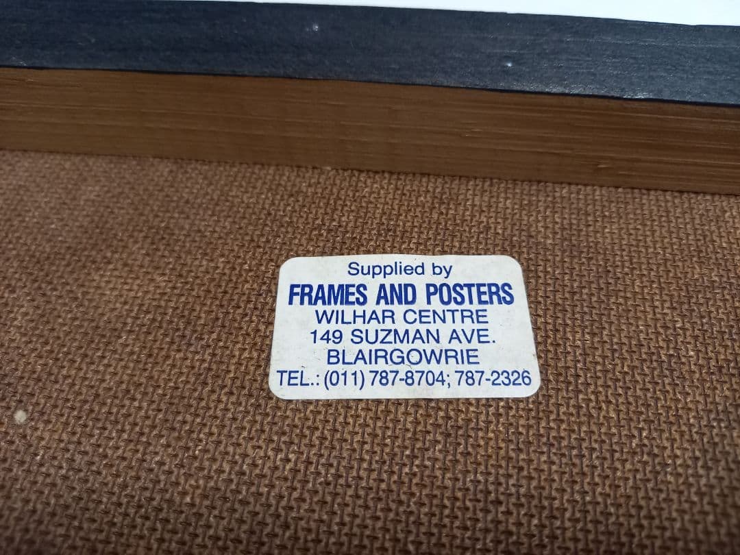 ヴィンテージ　ルース　モアヘッド　ポスターパネル　イギリス　製作品