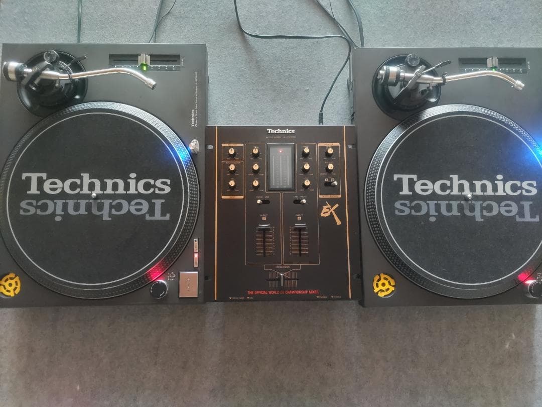 テクニクス TECHNICS SL-1200MK3×2 SH-EX1200×1