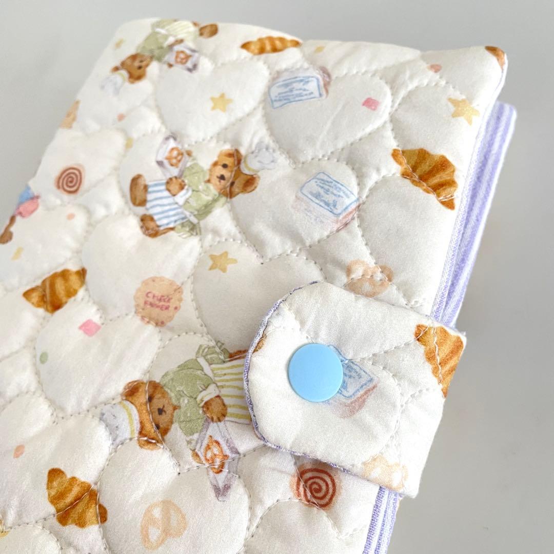 A6バインダー&バインダーカバーセット 韓国 テディベア ハート