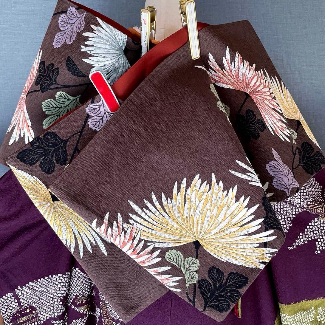 まー様専用ページ プラスサイズ 高身長 絞り 手刺繍 成人式振袖 振袖