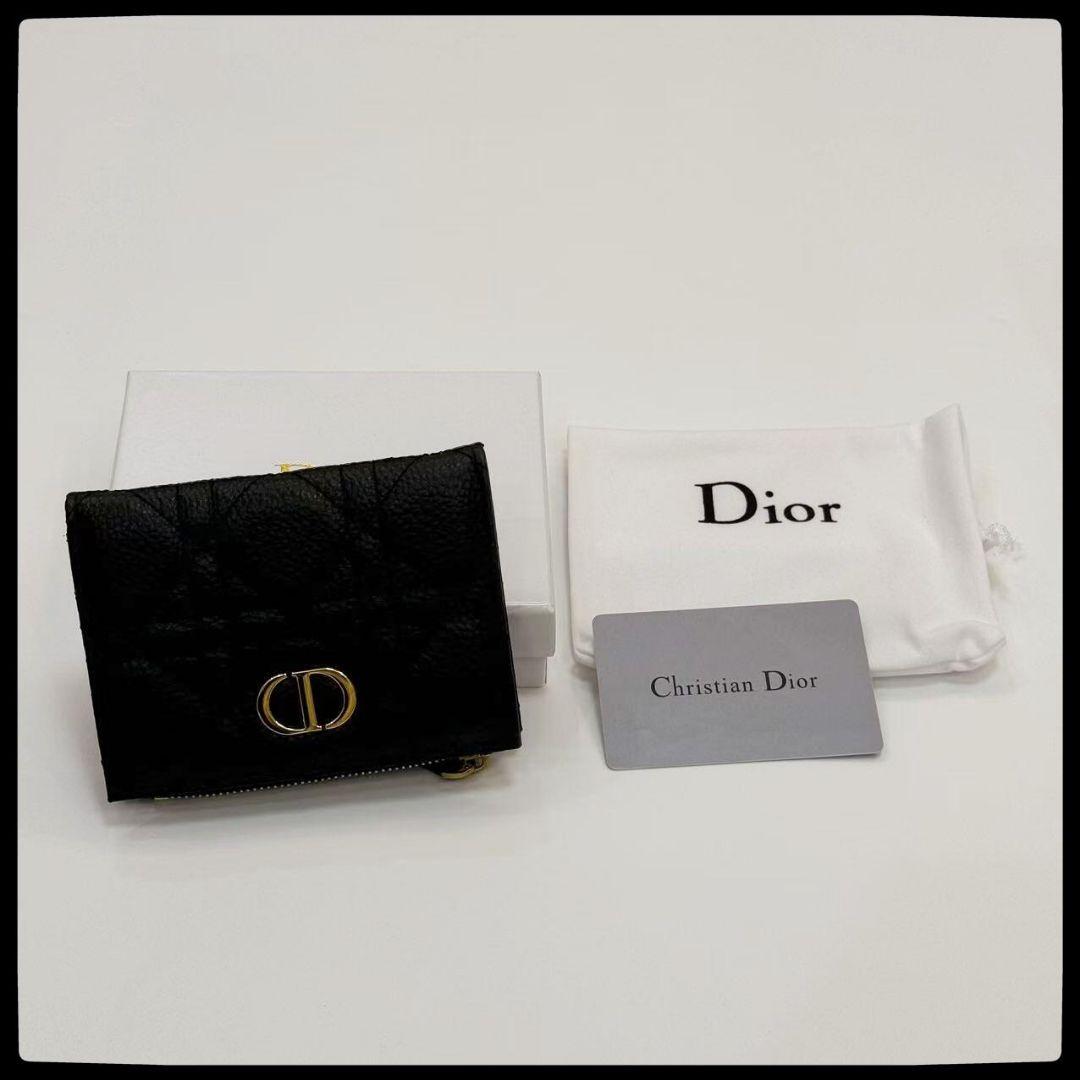 【付属品完備】 二つ折り財布 レディース ブラック