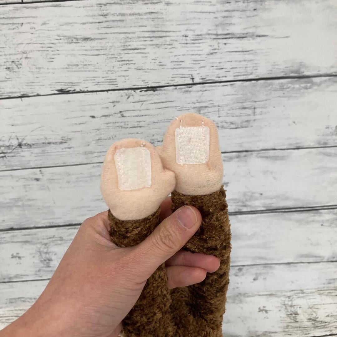 希少 レア品 日光猿軍団 ぬいぐるみ 黄色 2体セット 昭和レトロ ぬいぐるみ