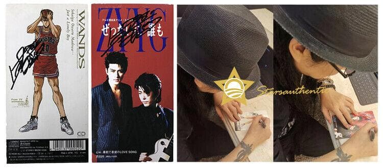 直筆サイン入り写真 上杉昇 歌手 CD ZYYG スラムダンク SA鑑定済 直筆サイン入り写真 上杉昇 歌手 CD スラムダンク/フレーム別/SA鑑定済