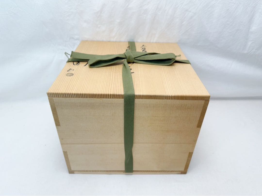 未使用 茶道具 釜師 佐藤浄清 老松地紋 繰口肩衛釜 釜