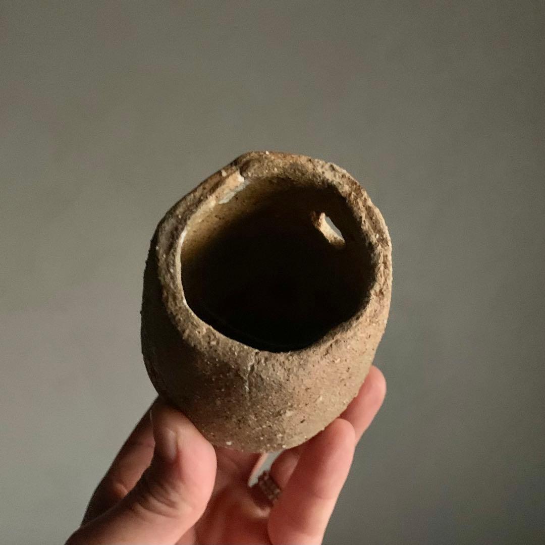 蛸壺形 土器 古美術 古道具 アンティーク 花器
