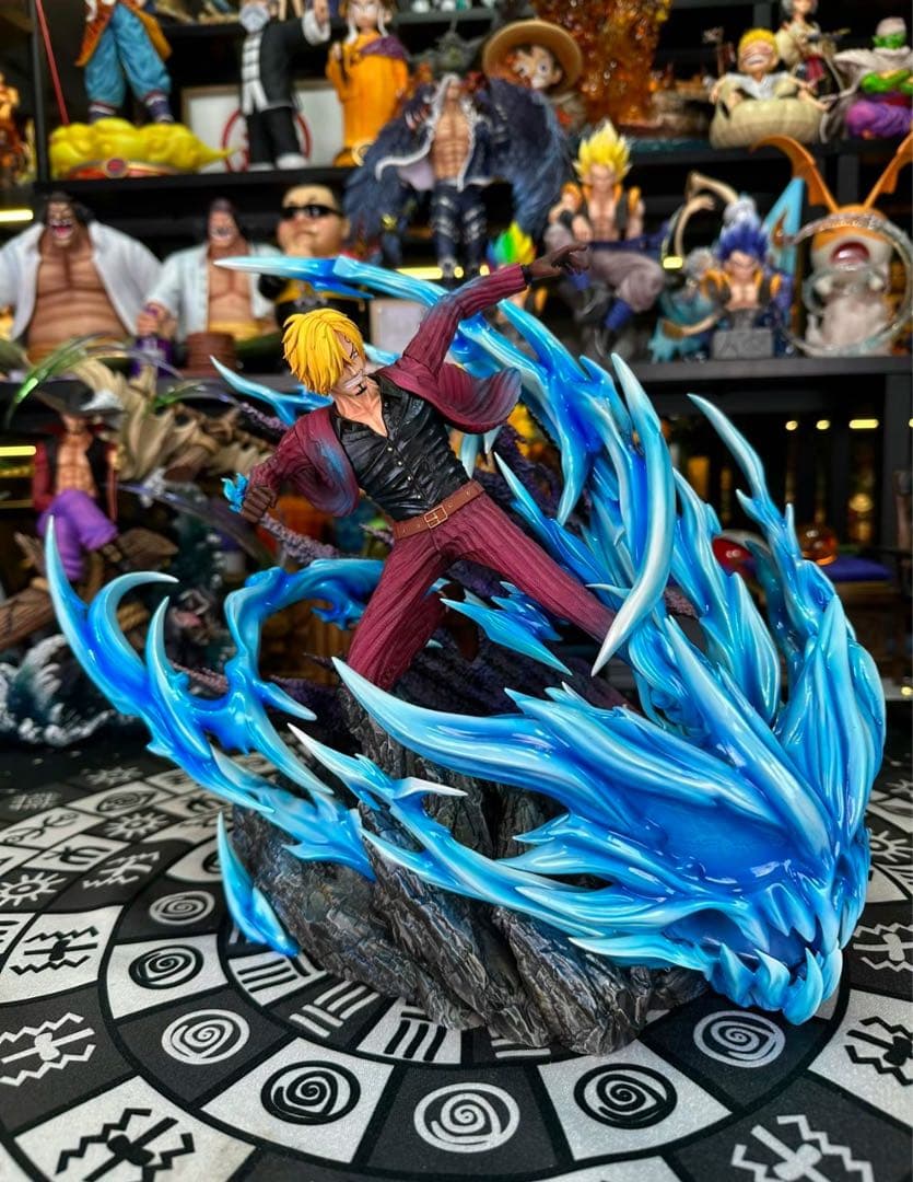 ONE PIECE ワンピース 魔神風脚 サンジ フィギュア ガレージキット