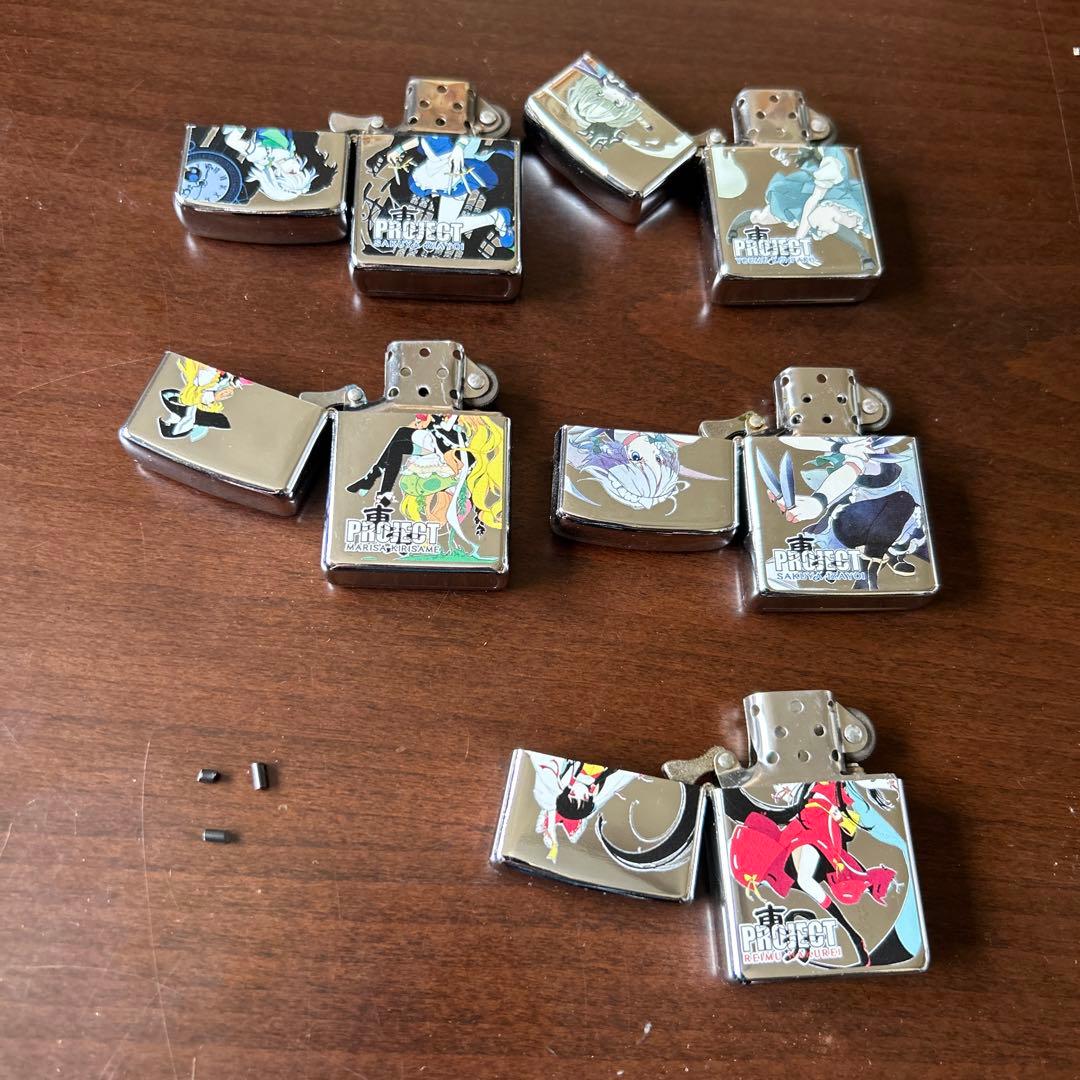 東方Project ライター　5個セット