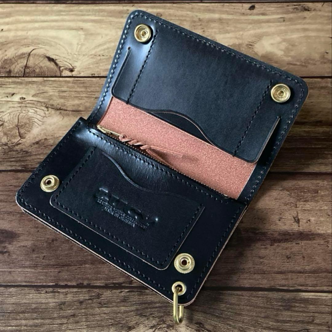 【13oz】トラッカーウォレット150（ミドル）【お札を折らずに収納】